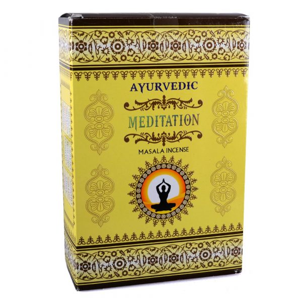 Masala - - meditation - Ayurvedic incense box 15 rods