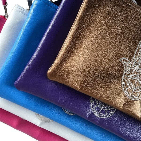Game multipurpose 3 portfolios - hand of Fatima - purse - bag - various colors