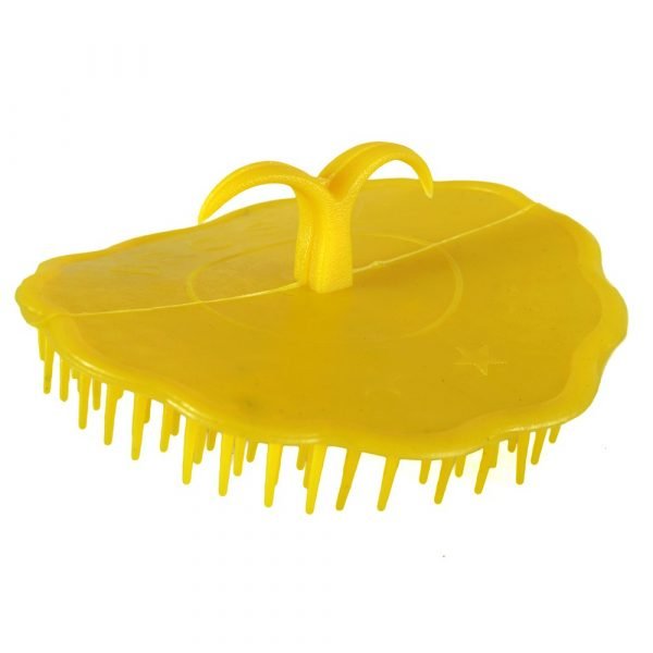 Comb plastic round - special curly hair - Ideal trip - 7'5 cm