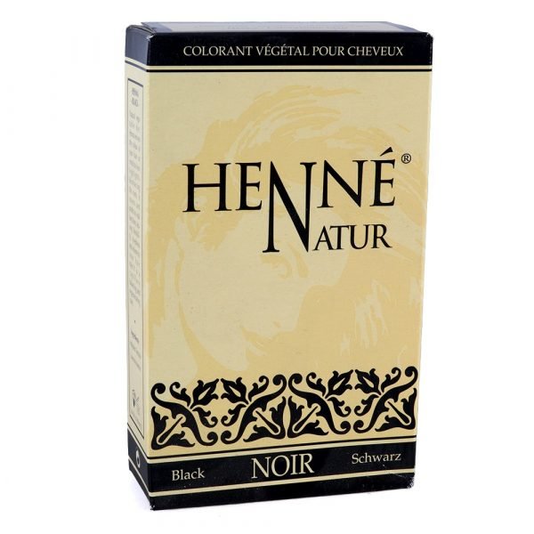 Henna Natural - vegetable dye for the hair - black - 90 g