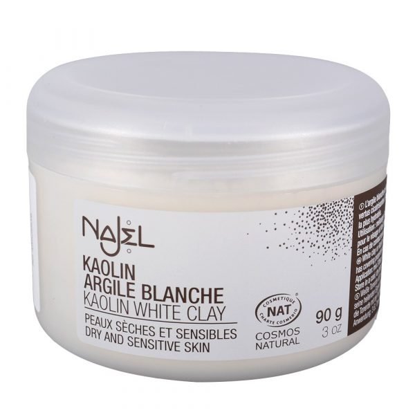 Clay white powder - Natural cosmetics – dry and sensitive skin - 90 g