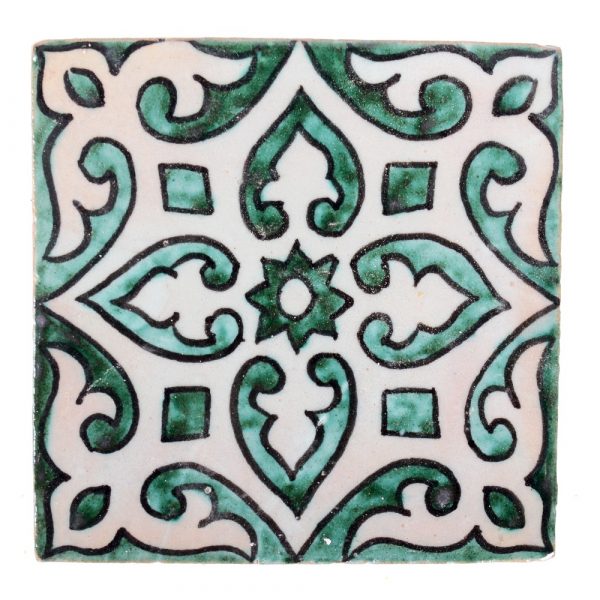 Al-Andalus - 10 cm - several designs - handcrafted tile - model 31