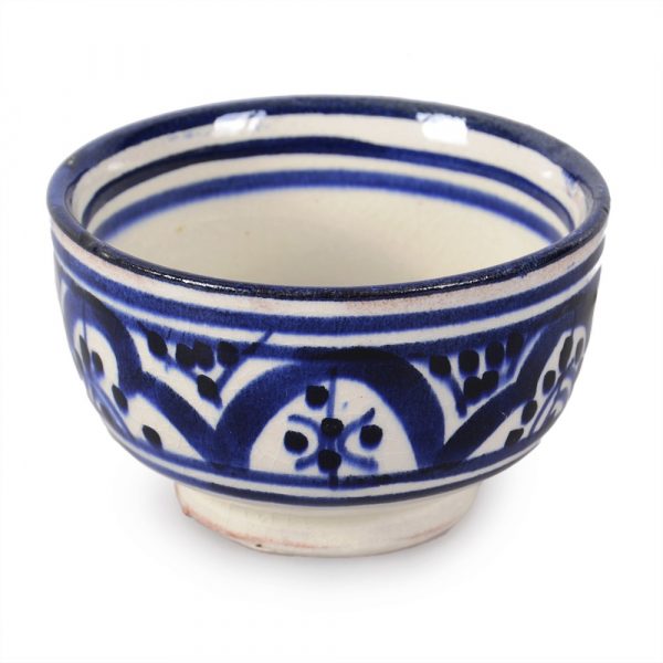 Mini Bowl Arab grocer - pottery - hand - painted various colors - 8 cm