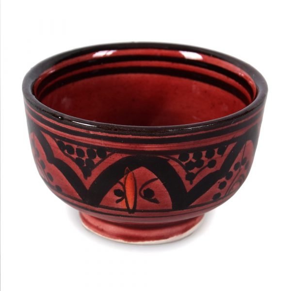 Mini Bowl Arab grocer - pottery - hand - painted various colors - 8 cm