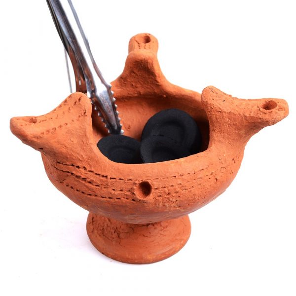 Afrique Clay Encensoir - 15 cm - Brasero - Artisan