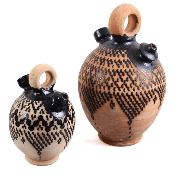 Botijo ceramic - decorated Berber - 2 sizes