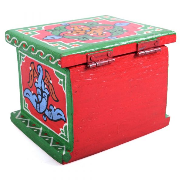 Box Arab - made and hand - painted bright colours - quality
