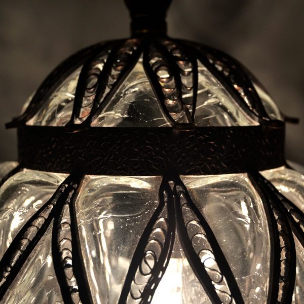 Lámpara Turca - Cristal Fundido y Soplado - Diseño Estambul - 30 cm