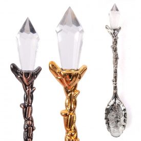 Incense Spoon - Diamond Tip - 12 cm