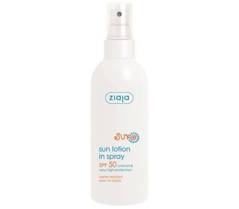 Sunscreen Spray SPF 50+ - ZIAJA - 170 ml