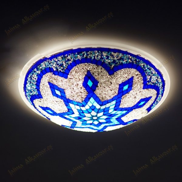 Turkish Wall Lamp or Ceiling - Murano Glass - Arab Mosaic - 25 cm