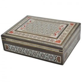 Rectangular Marquetry Box - Syria - Mayadin Model - 18 cm