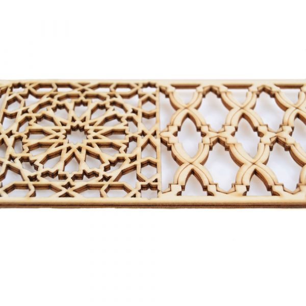 Arabic Openwork Celosia - Wood Laser Cut - Model 10 - 50 cm