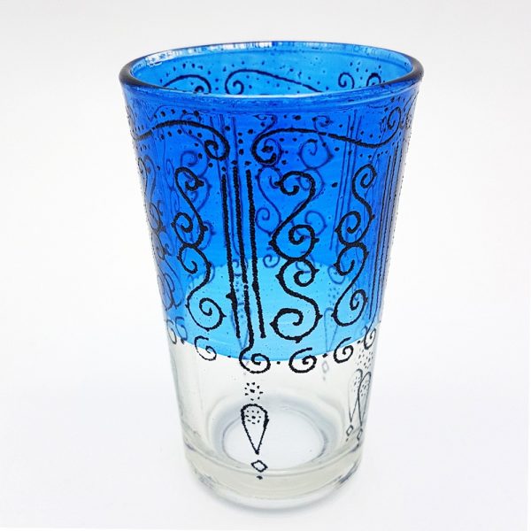 Set 6 Engraved Tea Cups - Celosia Design Relief - Model HASIRA