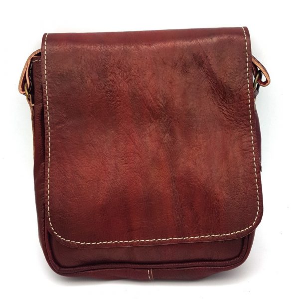 Men's Leather Bag - 100% Natural - Marroquineria - Model JADID