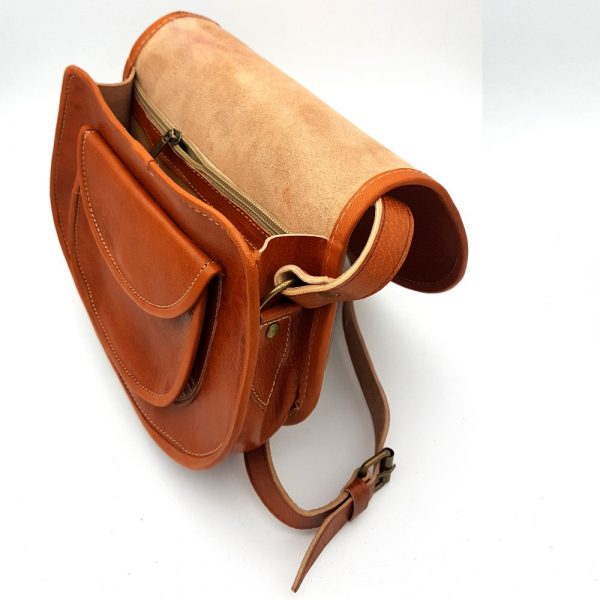 Leather Handbag for Women - 100% Leather - DELUXE - MODELO BEIDU