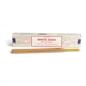 Incense White Salvia SATYA - White sage - Rods - 15 gr