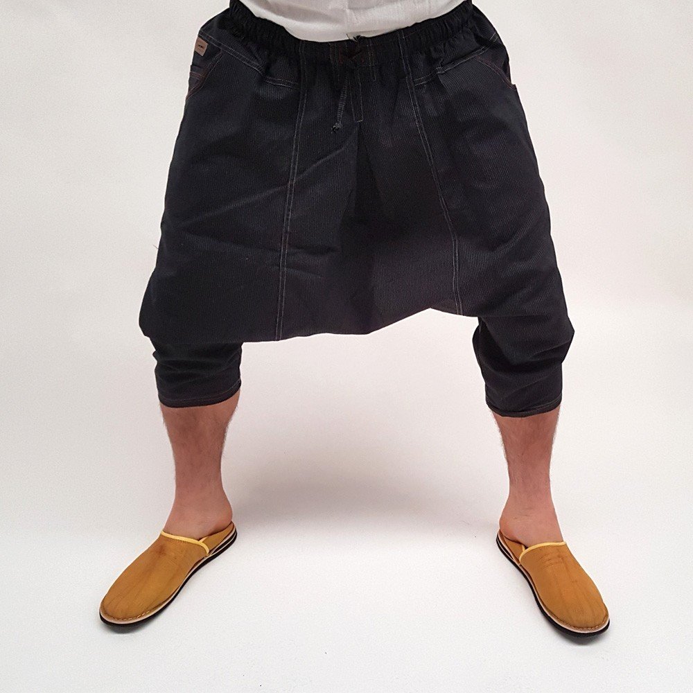 Herringbone design trousers - OMAGGI Hazelnut | Womens Luisa Spagnoli Pants  - busoga