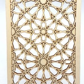 Lattice Decoration Arab - Laminated Wood Laser Cut - Model 17