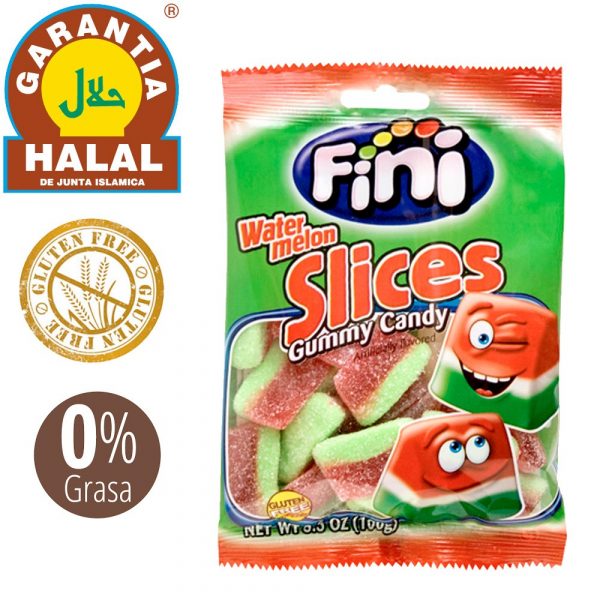 Watermelons - Gluten Free and Halal Golosia - Bag of Chucherias 100 gr