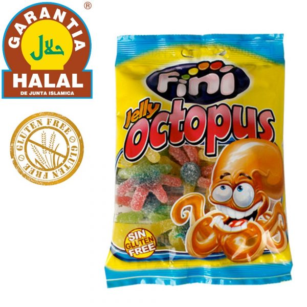 Octopuses - Gluten Free and Halal Golosia - Bag of Chucherias 100 gr
