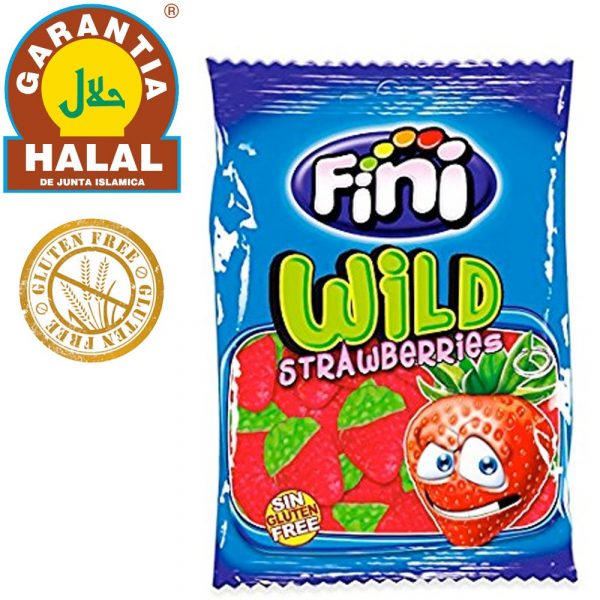 Strawberries - Gluten Free and Halal Golosia - Bag of Chucherias 100 gr