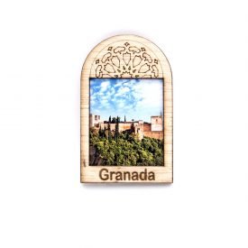 Arabian Window Fridge Magnet - Alhambra Design - Souvenir