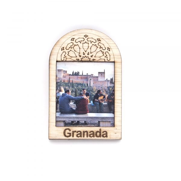 Arabian Window Fridge Magnet - Alhambra Design - Souvenir