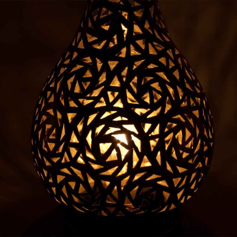 Alpaca Calada Table Lamp Kamuzra, Arabic Table Lamp