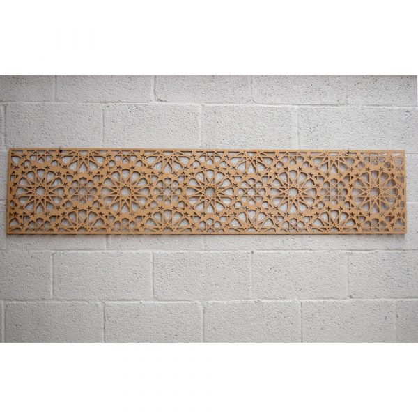 Bed Headboard Wood Lattice - 168 x 36 x 4 mm - Samai Model