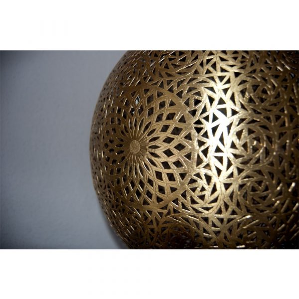 Brass Ceiling Lamp Draft DELUXE - Qatar Model - 35 cm
