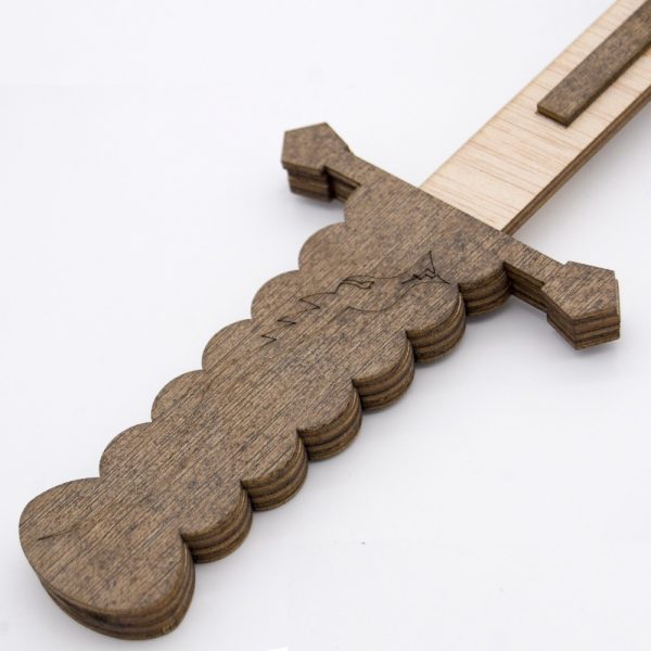 Wooden Christian Sword - Recreational Craft Toy