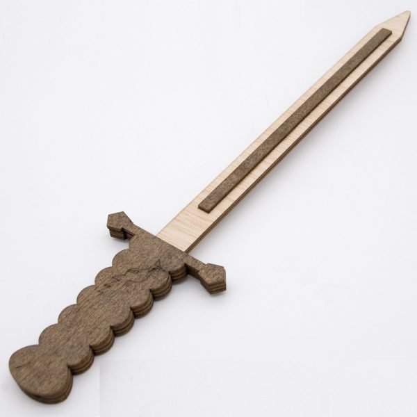 Wooden Christian Sword - Handmade Toy Recreations