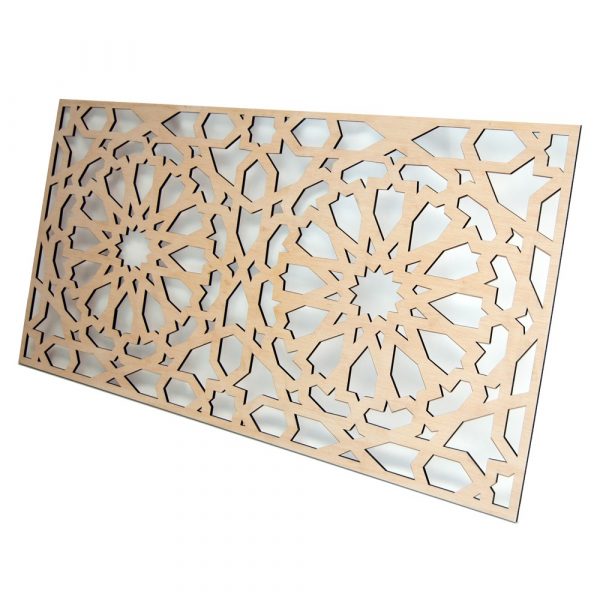 Alhambra Bed Headboard - 160 x 80 x 1 cm - Wood Lattice