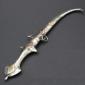 Handmade Arab Dagger - Fatimi Model - 22 cm - Copper Brass Alpaca