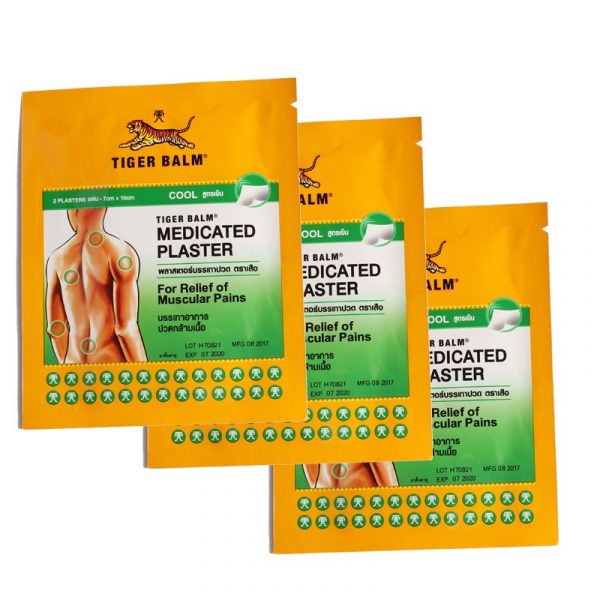 Pack 2 Patches Tiger Balm - Muscle Aches - Cold Effect