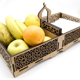 Napkin holder - Coasters - Fruit holder - Alhambra Design - 37 x 18 cm
