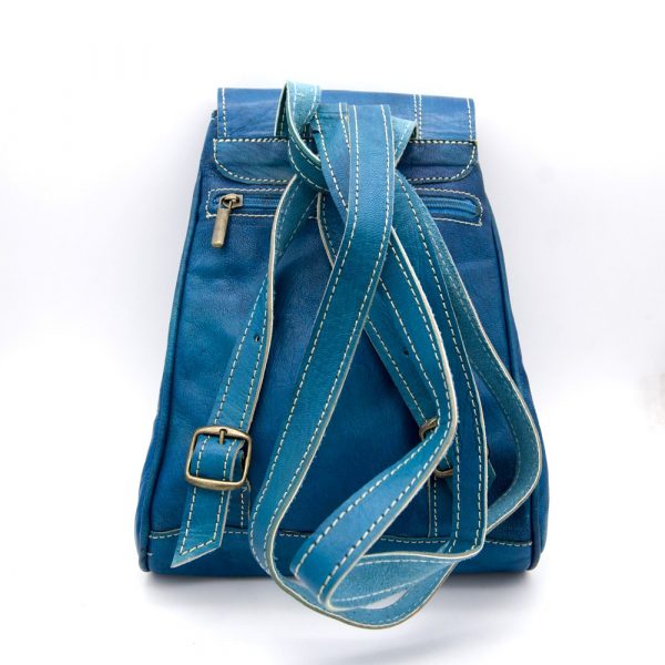 100% Leather Backpack - Large- Leather Goods - Model Tilka