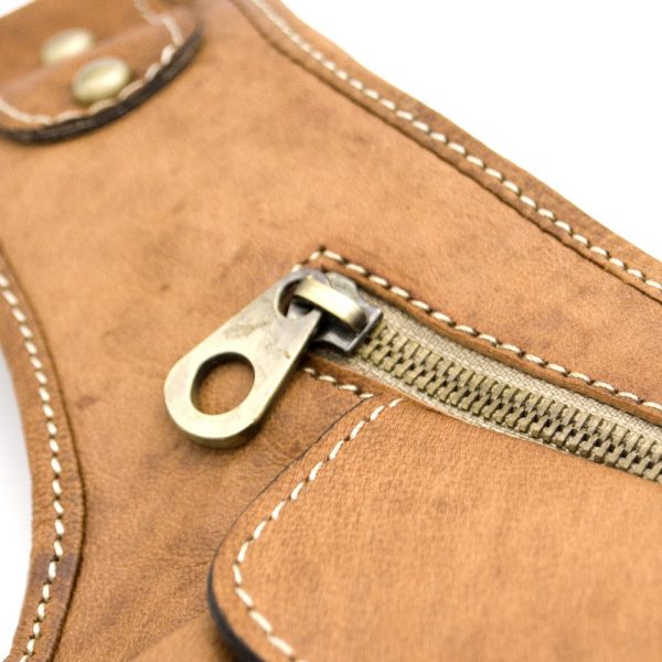 100% Leather Belt Bag - Great Quality - Model Aalia