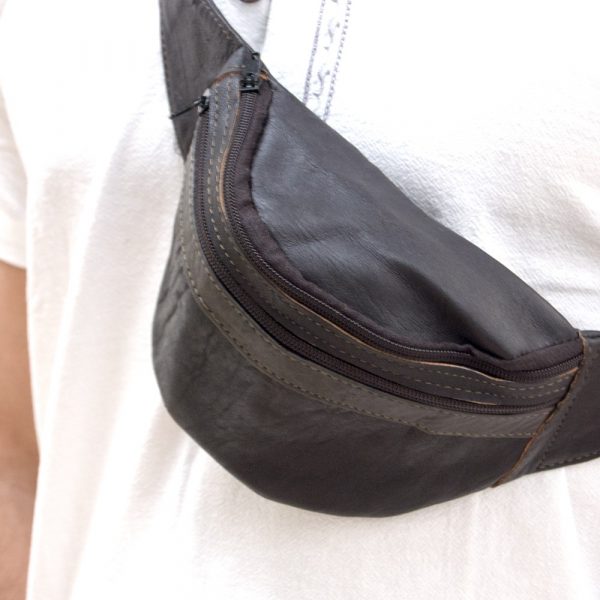 Leather Belt Bag - Leather Goods - Model KANI