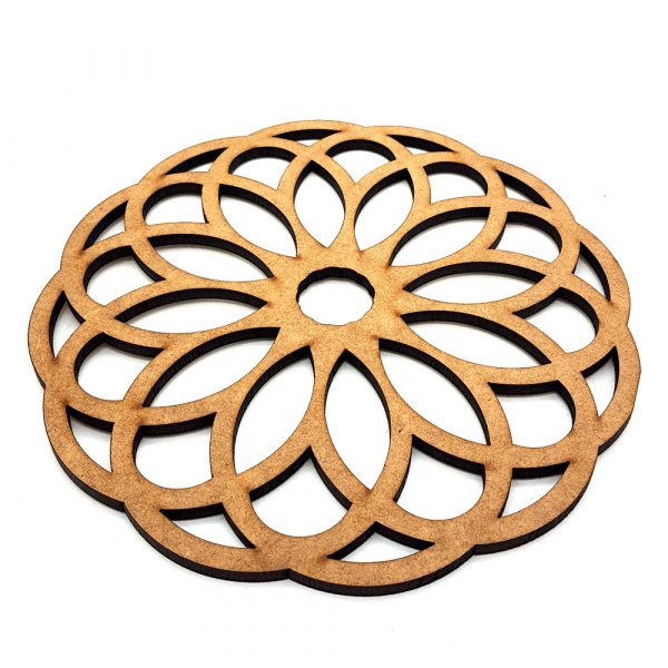 Arabic lattice -Salvamantel - Plate holder -Zahra design
