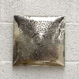 Wall Lamp - Nickel Plated Brass - Aqhawan Model