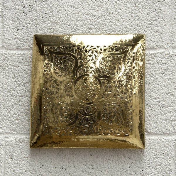 Arabic Wall Sconce - Golden Brass - Dhahabi Model