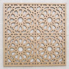 Arabic Lattice Frame - Alhambra Design - 100 cm x 100 cm