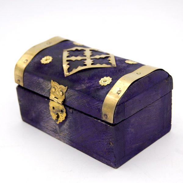 Pack 6 Mini chests or trunks - Purple - SUNDUQ Model