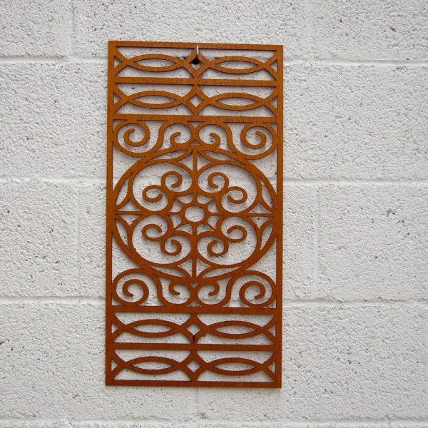 Wooden Lattice - Mandala Design - 60 x 30 cm