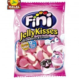 Strawberry Kisses - Halal Treats - Gluten Free and 0% Fat - Fini - 100 gr