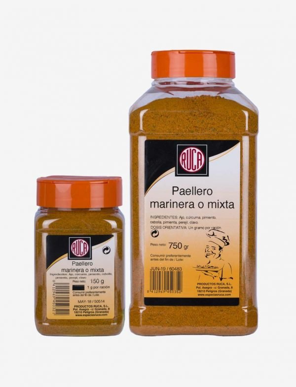 Mixed or Marinera Paella Spice Dressing - Eastern Spice Selection - Ruca