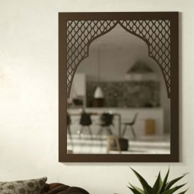 Arabic Mirror - Laser Cut - Bab Jaima Model - 100 x 80 cm