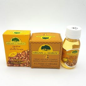 Argan Soap + Argan Facial Cream + Argan Oil Pack - Argan du Maroc
